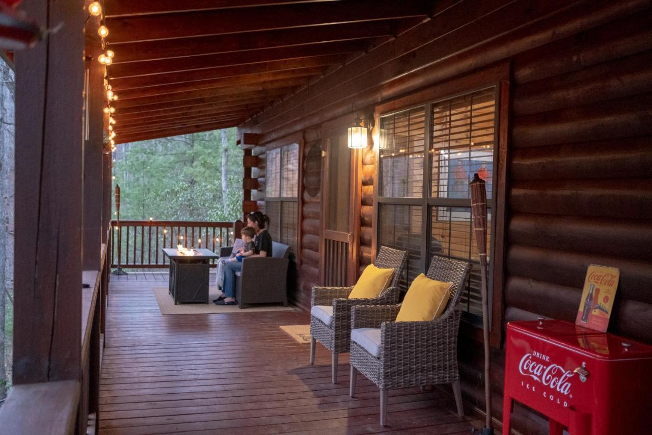 Three Dog Night - Pet-Friendly Cabin With Hot Tub Villa บลูริดจ์ ภายนอก รูปภาพ