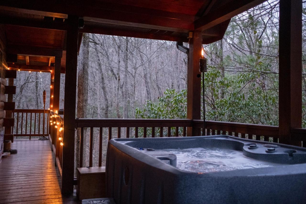 Three Dog Night - Pet-Friendly Cabin With Hot Tub Villa บลูริดจ์ ภายนอก รูปภาพ