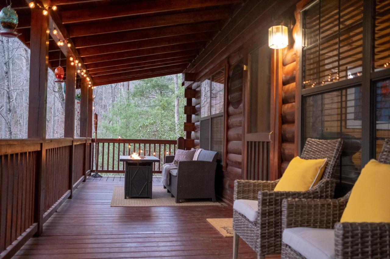 Three Dog Night - Pet-Friendly Cabin With Hot Tub Villa บลูริดจ์ ภายนอก รูปภาพ
