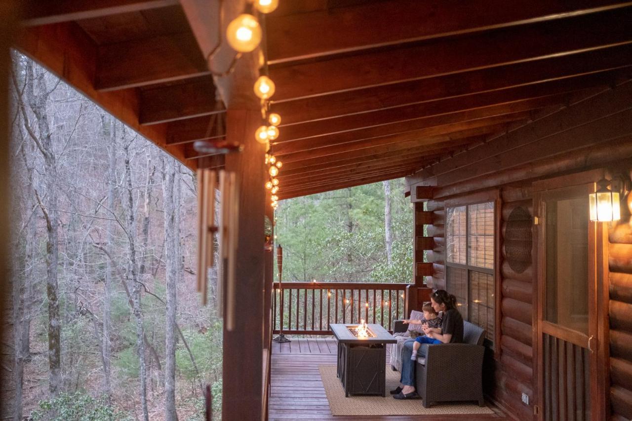 Three Dog Night - Pet-Friendly Cabin With Hot Tub Villa บลูริดจ์ ภายนอก รูปภาพ