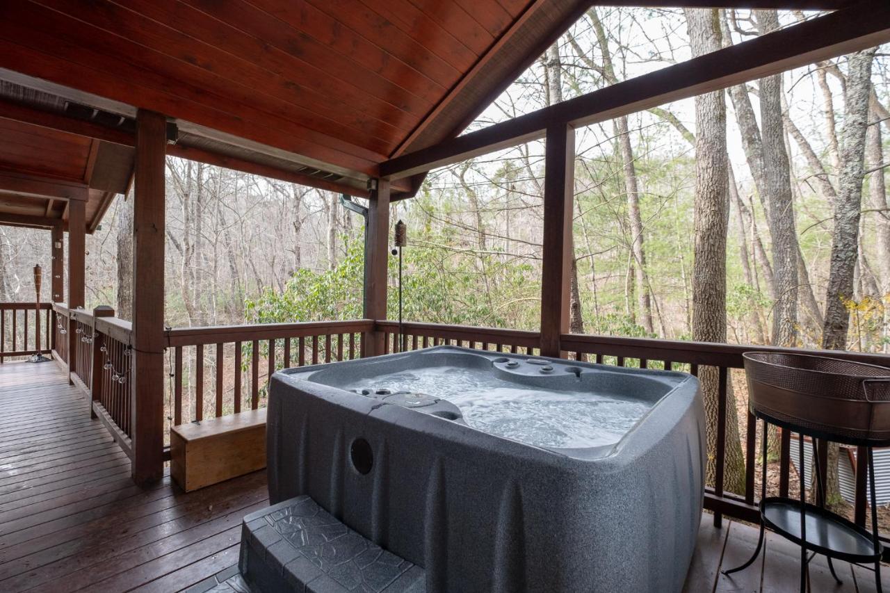 Three Dog Night - Pet-Friendly Cabin With Hot Tub Villa บลูริดจ์ ภายนอก รูปภาพ