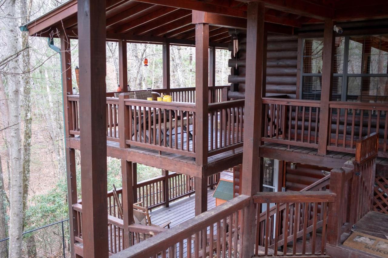 Three Dog Night - Pet-Friendly Cabin With Hot Tub Villa บลูริดจ์ ภายนอก รูปภาพ