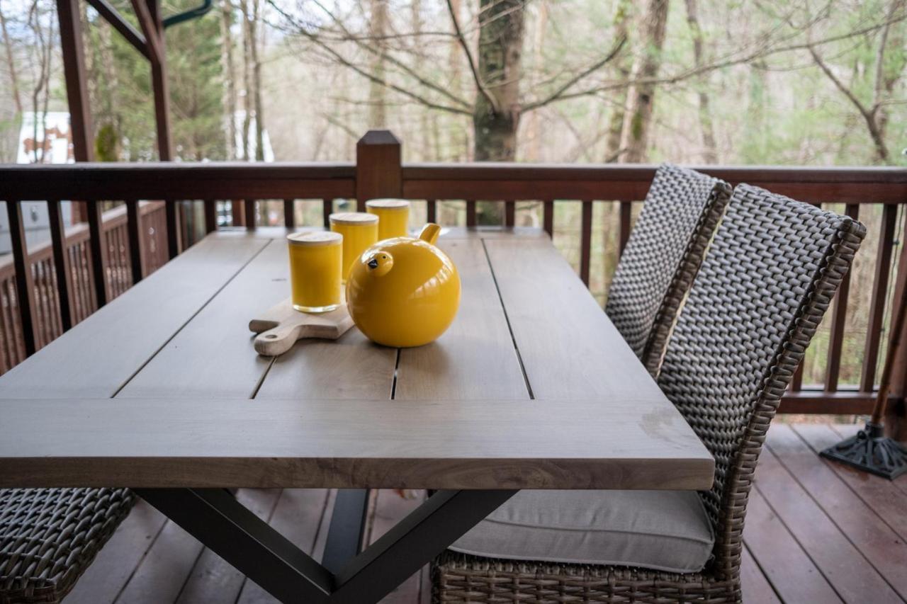 Three Dog Night - Pet-Friendly Cabin With Hot Tub Villa บลูริดจ์ ภายนอก รูปภาพ