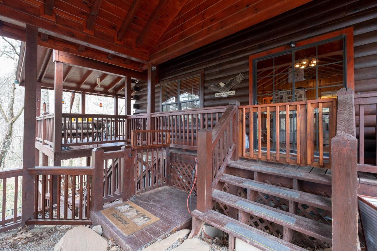 Three Dog Night - Pet-Friendly Cabin With Hot Tub Villa บลูริดจ์ ภายนอก รูปภาพ